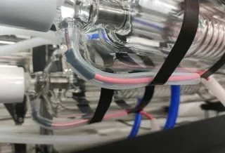 双头激光切割机密封 CO2 玻璃管