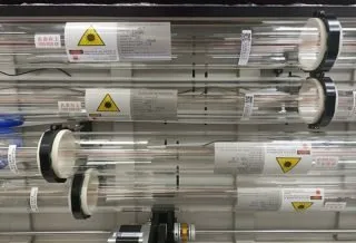 四头 CO2 激光切割机密封玻璃管