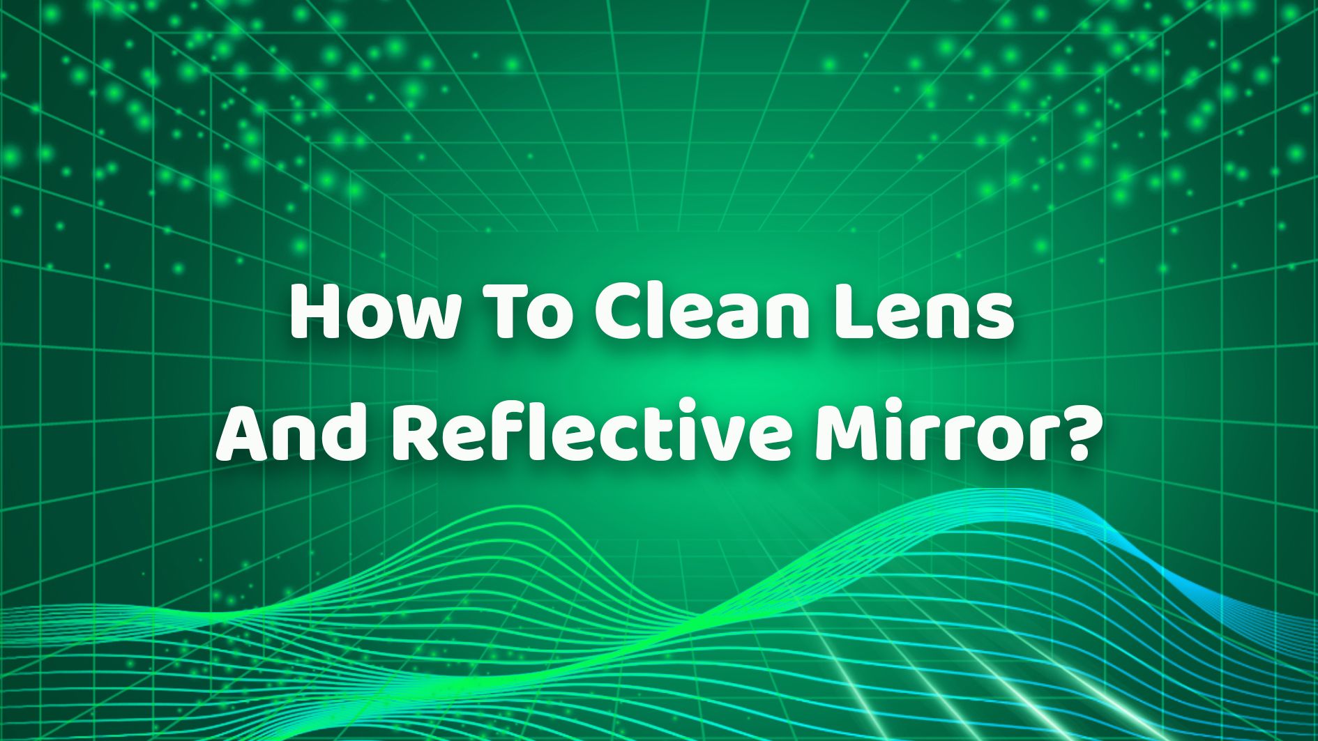 ¿Cómo limpiar la lente y el espejo reflectante?