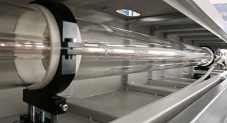 Стеклянная лазерная трубка Co2