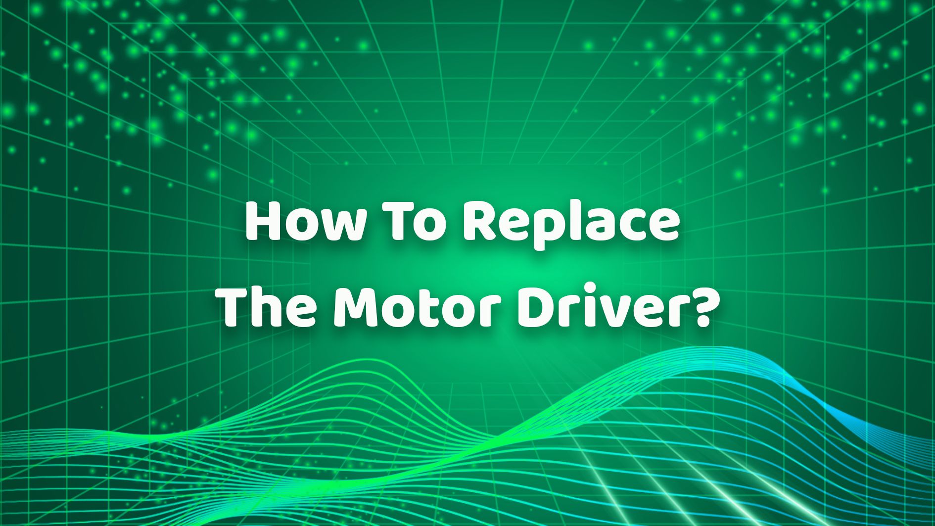 ¿Cómo reemplazar el controlador del motor?