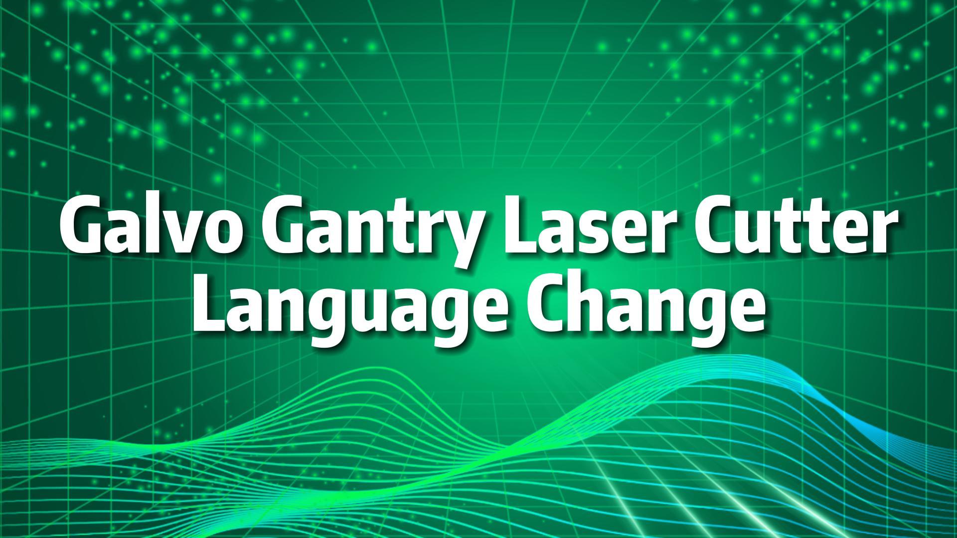 Galvo Gantry Integrated Non-Vision Laser Cutter
