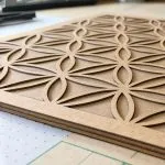 Laser Cut Thick Cardboard