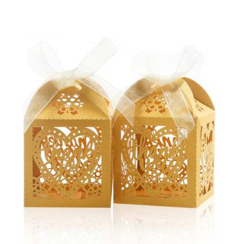 Laser-cut custom gift box