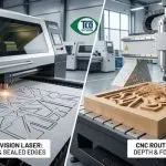 руководство по сравнению лазерного резака kasu с ЧПУ-фрезерным станком TCO