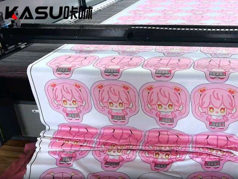 输送式视觉激光切割机